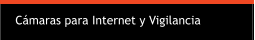 Cámaras para Internet y Vigilancia
